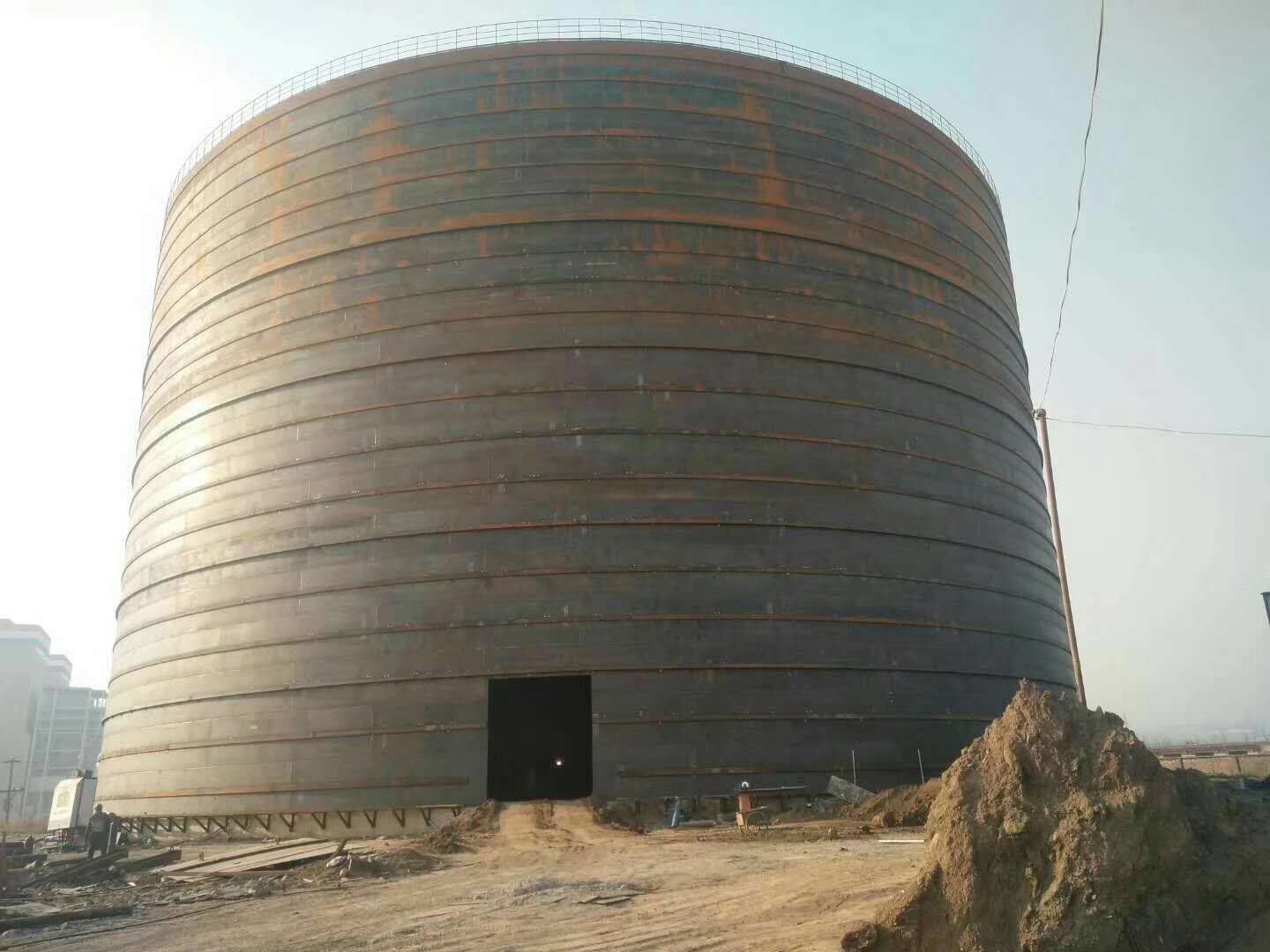 清原承建大型钢板库的好处及原理